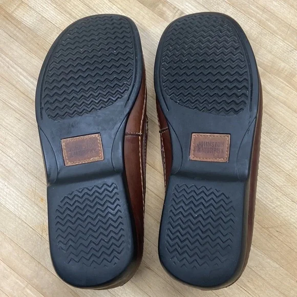 Mens Johnston Murphy Tidwell WVE Mahogany Brown Loafers Slipons in Size 9M [EXC] Mens Johnston Murphy Tidwell WVE Mahogany Brown Loafers  main image 2